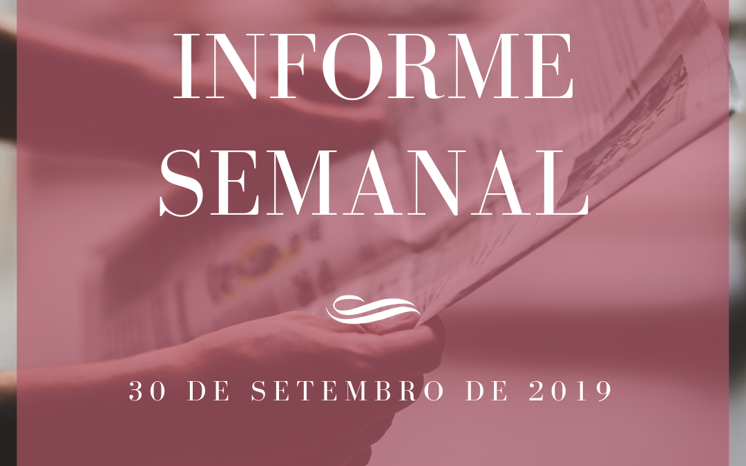 Informe Semanal 30-09-2019